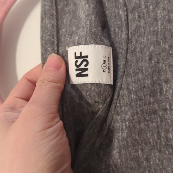 NSF black ombre longsleeve t-shirt - Picture 2 of 5